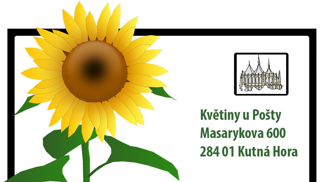 Květiny u Pošty Kutná Hora